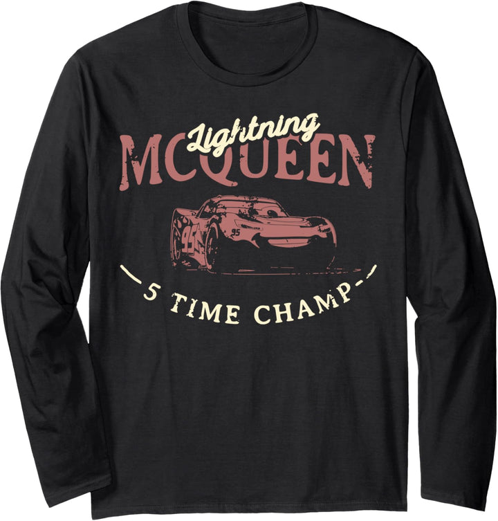 Disney Pixar Cars 3 McQueen Vintage Craft Langarmshirt