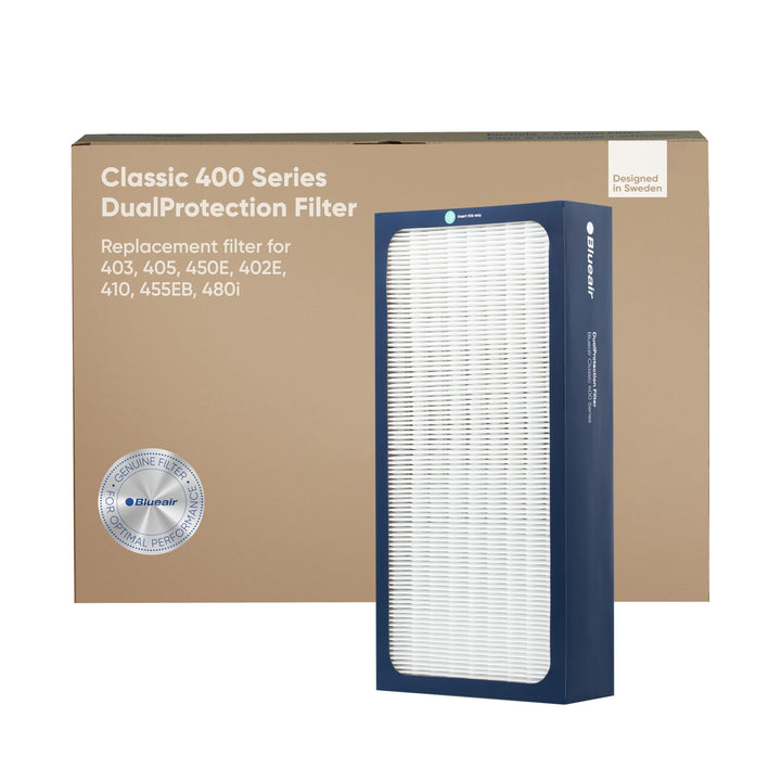 Blueair Classic 400 Series Genuine DualProtection Filter; Classic 402, 403, 410, 450E, 455EB, 405, 4