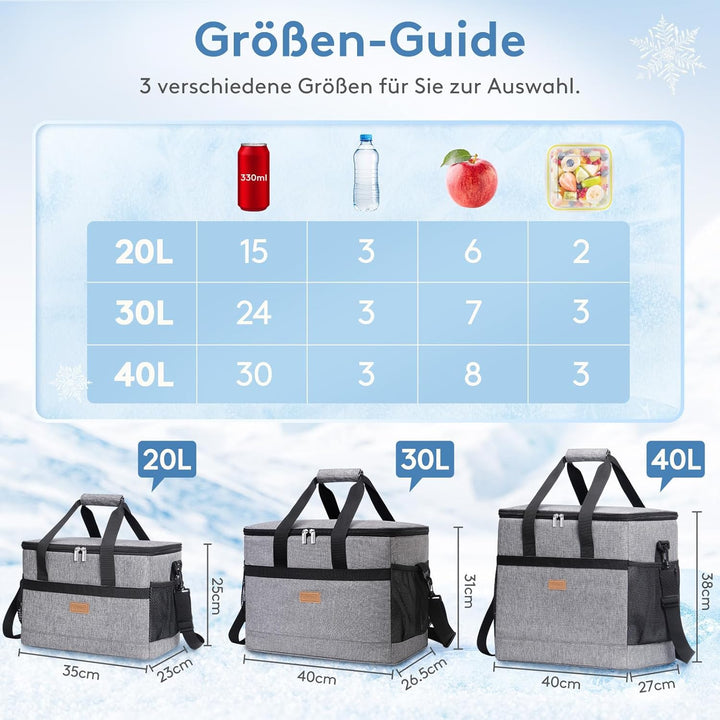 Lifewit Kühltasche Picknicktasche Lunchtasche Mittagessen Tasche Thermotasche Isoliertasche für Lebe