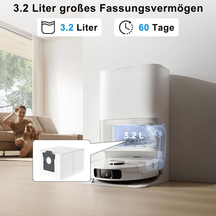20 Stück Zubehör für Dreame L10s Ultra Gen 2, L10s Pro Ultra Heat, X30 Ultra, Mova E30 Ultra Saugrob