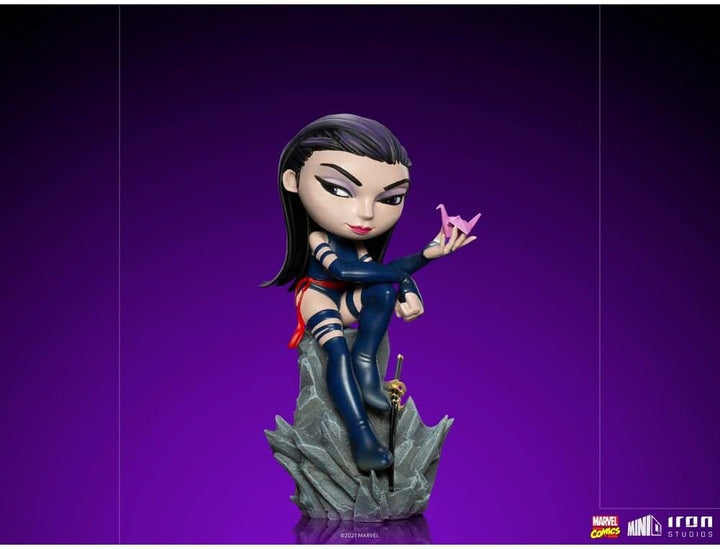 Iron Studios - Minico X-Men Psylocke Vinyl Statue 15 cm, 15 cm