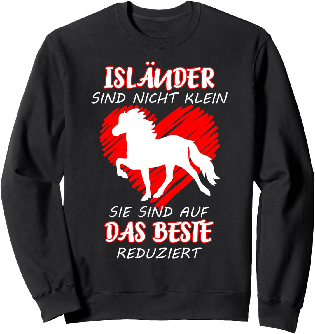 Islandpferd Isländer Island Pony Lustiges Sweatshirt