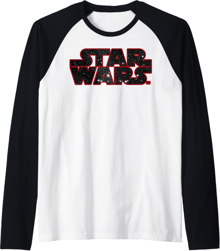 Star Wars Galaxy Fill Logo Raglan