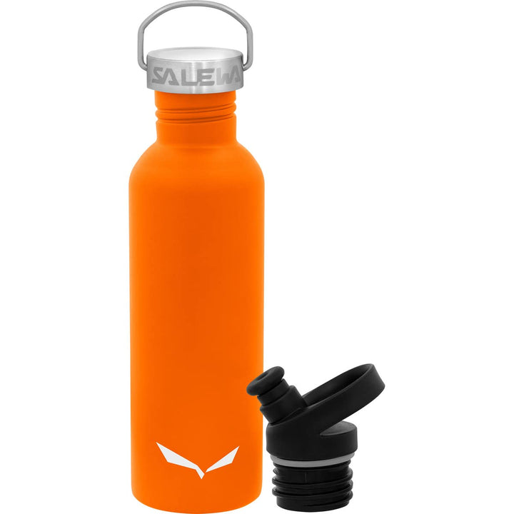 SALEWA Unisex – Erwachsene AURINO BTL 1,0 L DBL LID bottle, Orange, normal