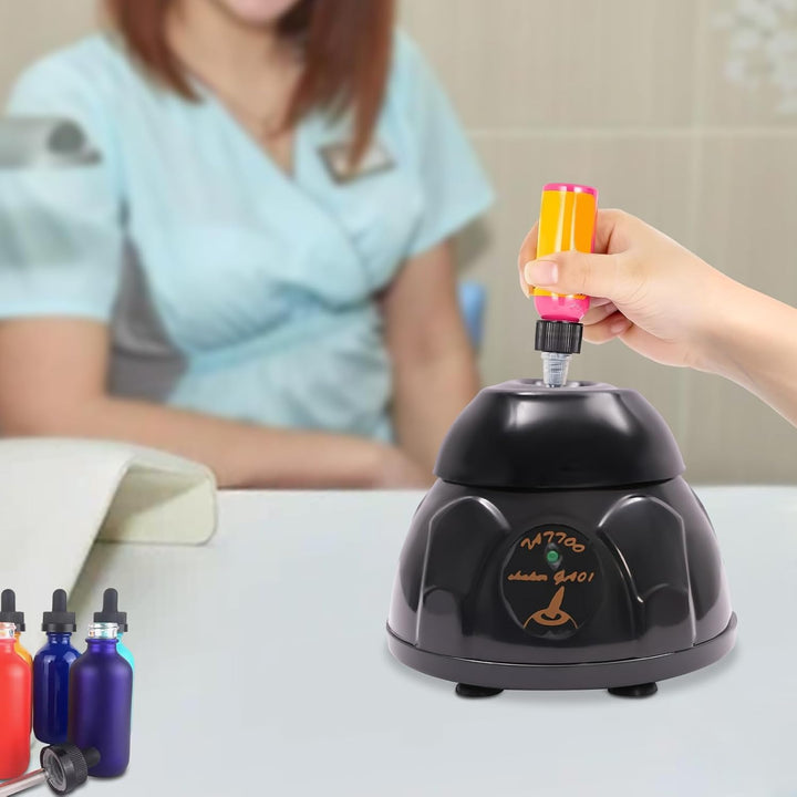 Mini Vortex Mixer, Elektrischer Paint Shaker mit rutschfeste Saugnäpfe, 5200U/min Pigmenttintenmisch