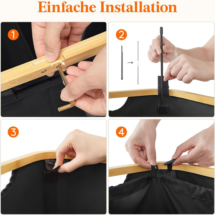 Lifewit 150L Pfandflaschen Sammelbehälter 2 fächer mit Deckel, Gross Pfandflaschen Behälter 2 Traget