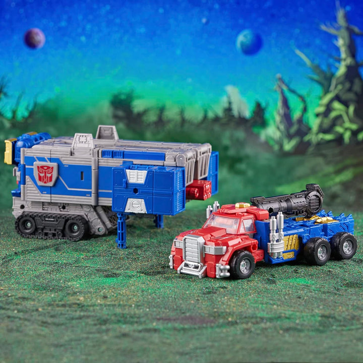 Transformers Legacy Evolution Commander-Klasse Armada Universe Optimus Prime, 19 cm grosse Action-Fi