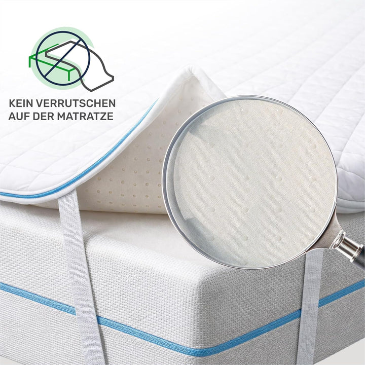 Dailydream viscoelastischer Matratzentopper “Model L“ mit Memory Foam Effekt, 80x200x7cm, Edition St