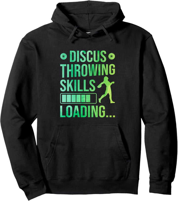 Diskuswurf-Fähigkeiten zum Laden von Strecken und Feld-Diskus Pullover Hoodie