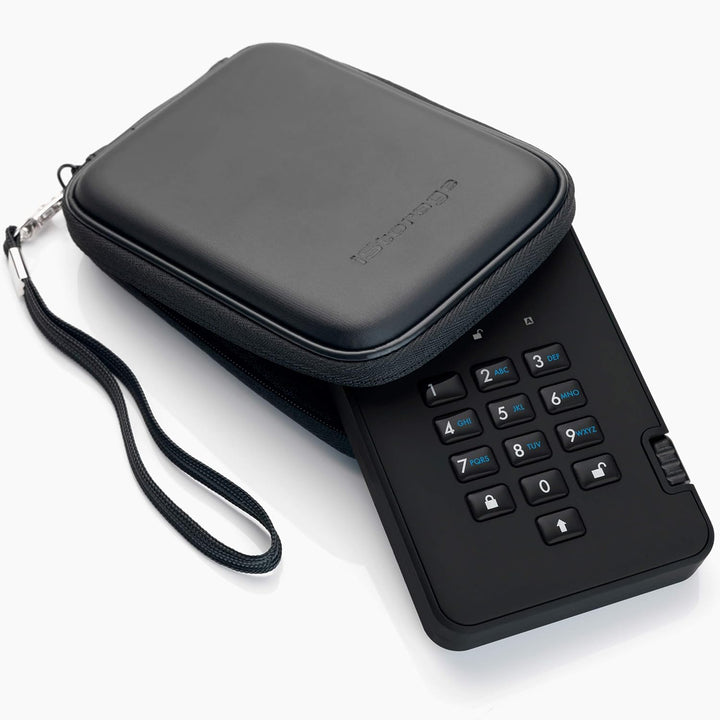 iStorage diskAshur2 256-bit 5TB - Black HDD 5TB Schwarz, HDD 5TB Schwarz