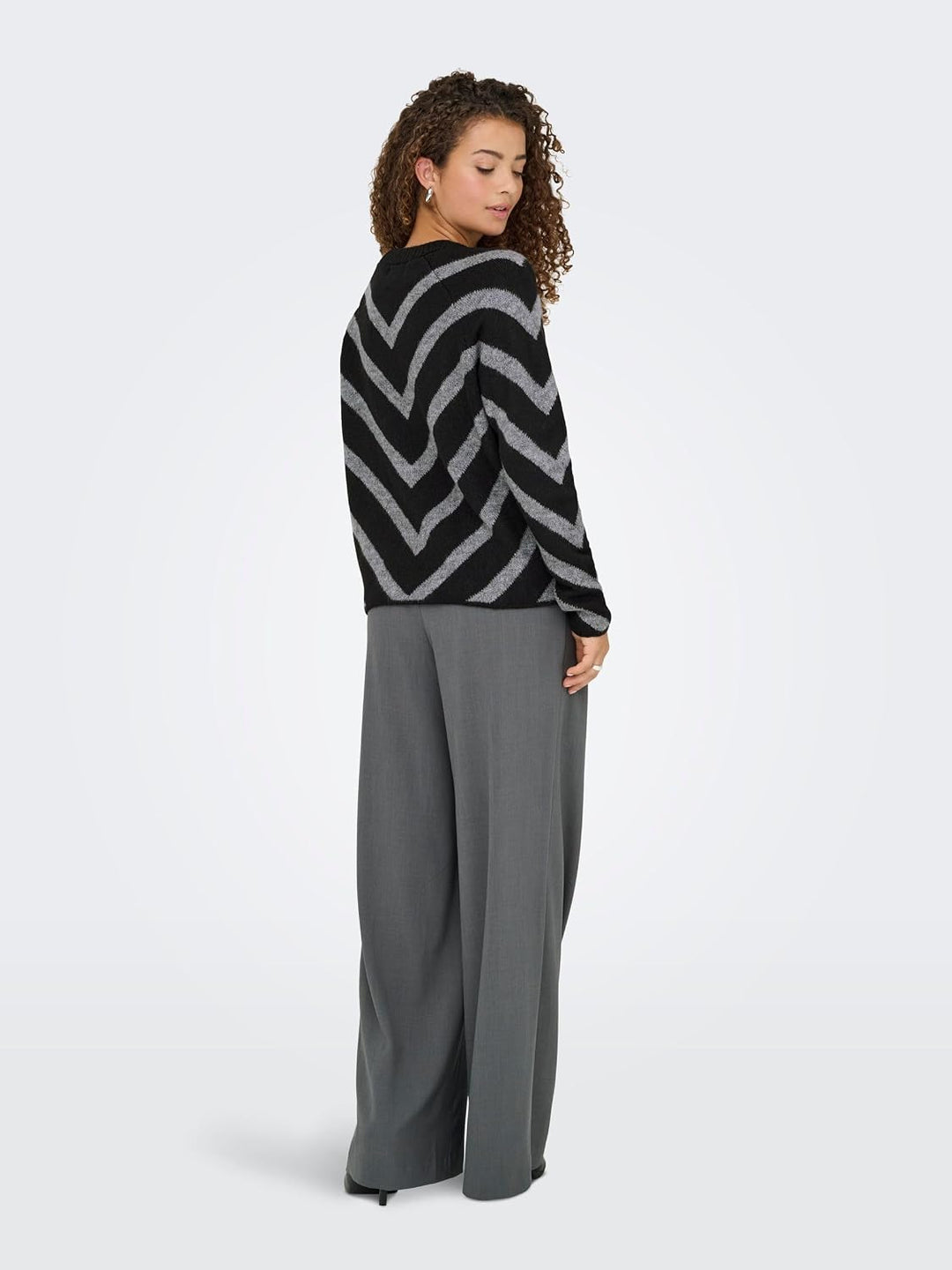 ONLY Female Strickpullover ONLELIZA Strickpullover | Knitted Pullover XS Schwarz, XS Schwarz