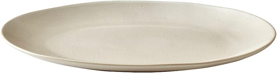 BITZ Steingut einfarbig Platte 22,5x30 cm cremeweiss 22,5 x 30 cm Matt Creme, 22,5 x 30 cm Matt Crem