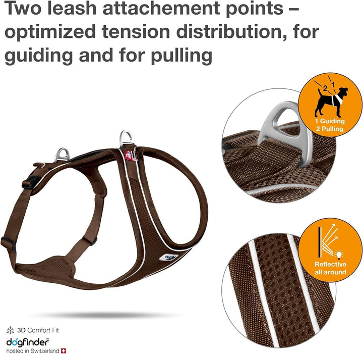 Belka Comfort Harness Brown XL XL braun, XL braun