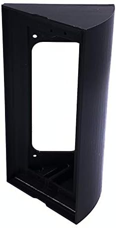 Gehäuse mit Winkel 45° für Video-Türsprechanlage Set BTicino Linea 3000, Schwarz
