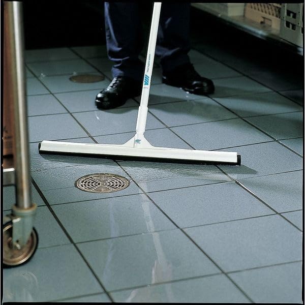 Vikan 77542 Floor Squeegee with Replacement Cassette, Green, 600mm Length, 85mm Width, 115mm Height