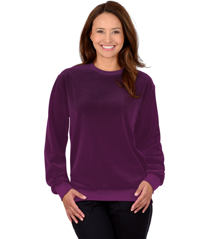 Trigema Nicki-Shirt S Aubergine, S Aubergine