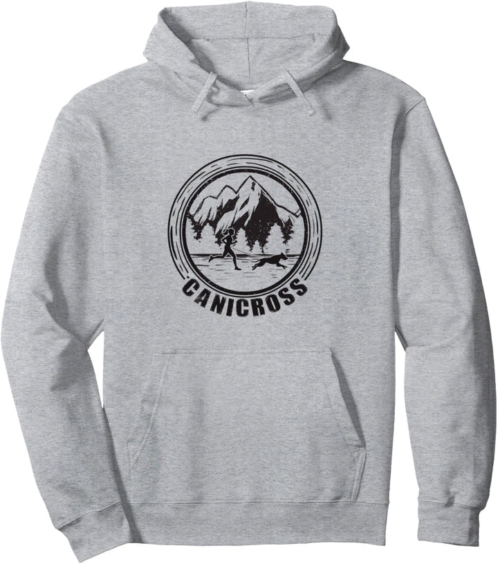 Canicross Geschenk für einen Hundebesitzer Pullover Hoodie