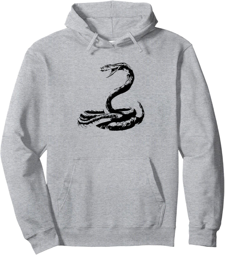 Cobra Schlange Motiv Schlangen Terrarium giftiges Reptil Pullover Hoodie