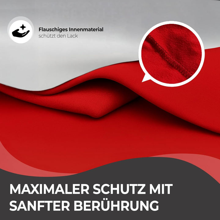 Car-e-Cover© Indoor Car Cover - Premium Autoabdeckung Perfect Stretch – Formanpassende, atmungsaktiv