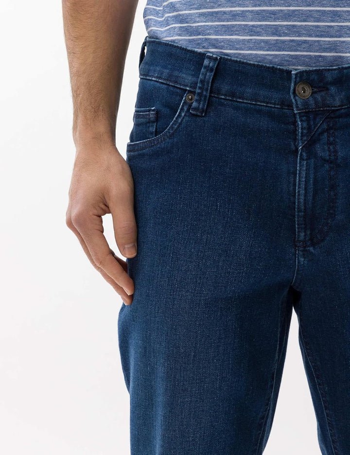 Eurex by Brax Herren Luke Denim Perfect Flex Jeans 34W / 30L Regular Blue, 34W / 30L Regular Blue