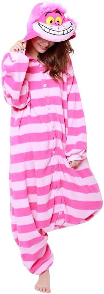 Cheshire Cat Kostüm / Kigurumi Onesie Jumpsuit