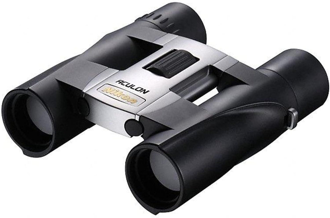 Nikon Aculon A30 10X25 Fernglas (10-fach, 25mm Frontlinsendurchmesser) silber silber 10x25 Single, s