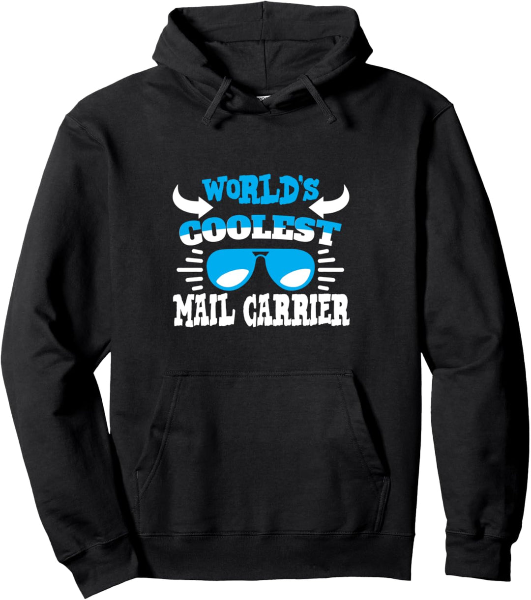 Der coolste Postbote der Welt Pullover Hoodie