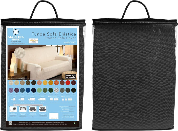 Martina Home 4 Plätze von 240 bis 270 cm breit Schwarz Schwarz 4 Plätze, Schwarz 4 Plätze