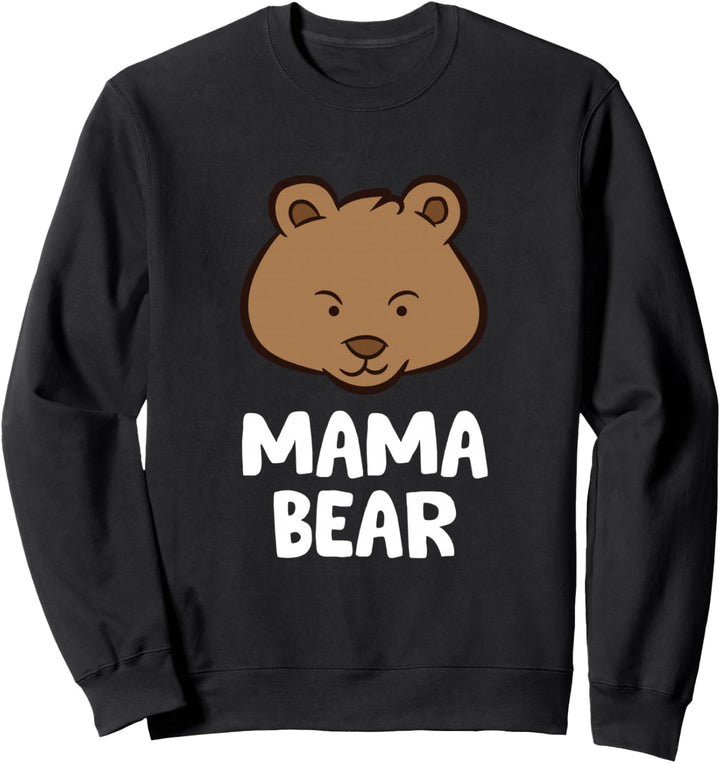 Mama Bär Damen Mama Bär Niedlicher Mama Bär Sweatshirt