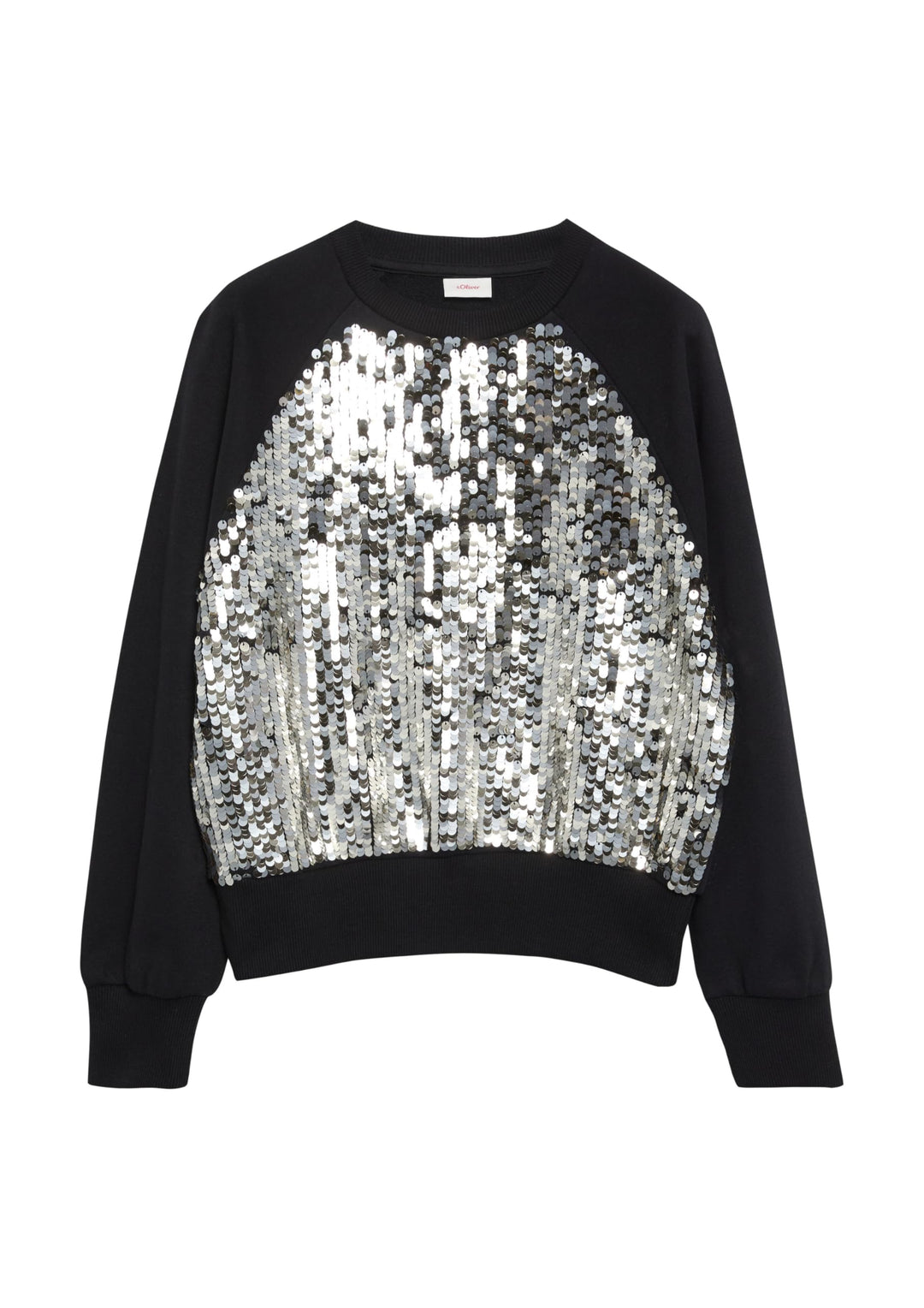 Mädchen Sweatshirt mit Pailletten, 9999
