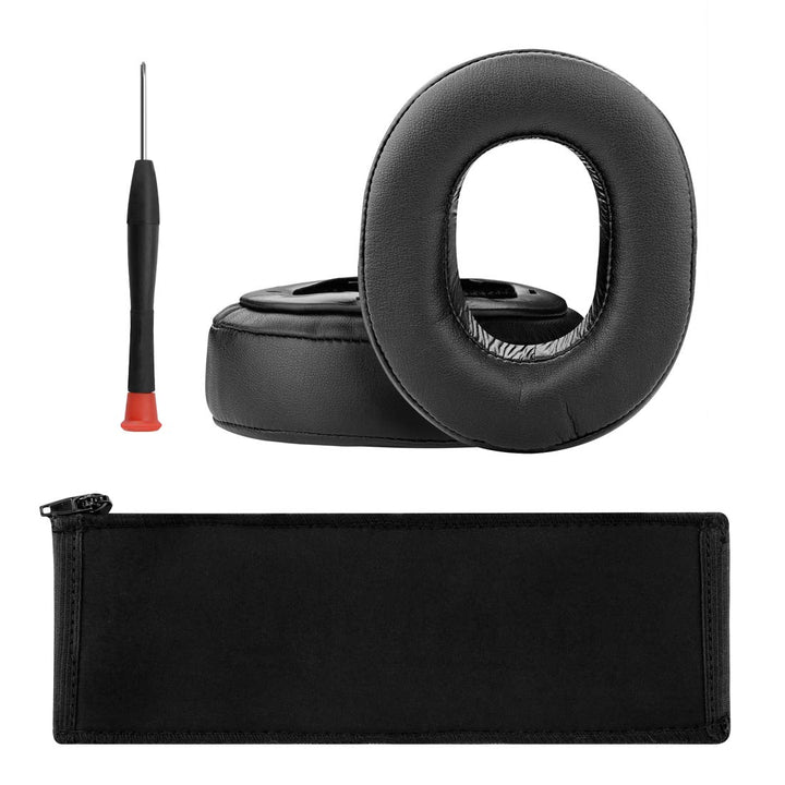 Geekria Ohrpolster + Stirnband Kompatibel mit Sony MDR-HW700, MDR-HW700DS Kopfhörer Ersatz Ohrpolste