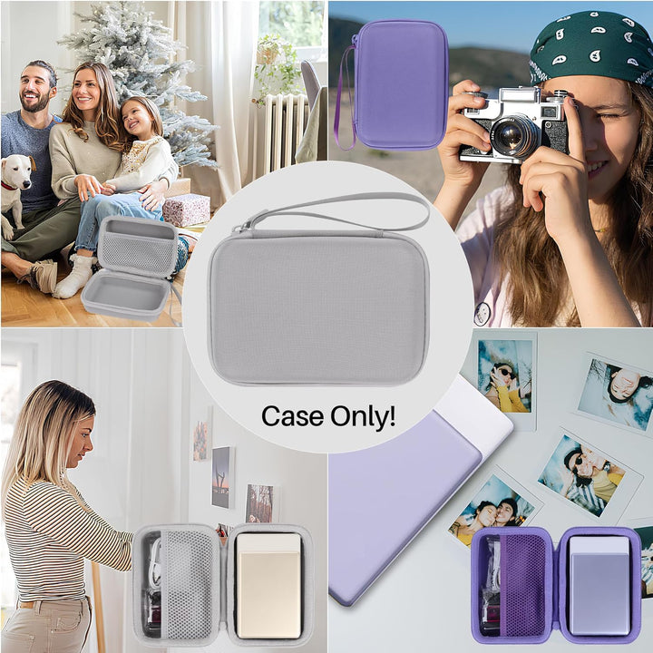Lebakort Hart Reise Schutz Hülle Etui Tasche für Liene Pearl N200 Pro Tragbarer Mini Fotodrucker (We