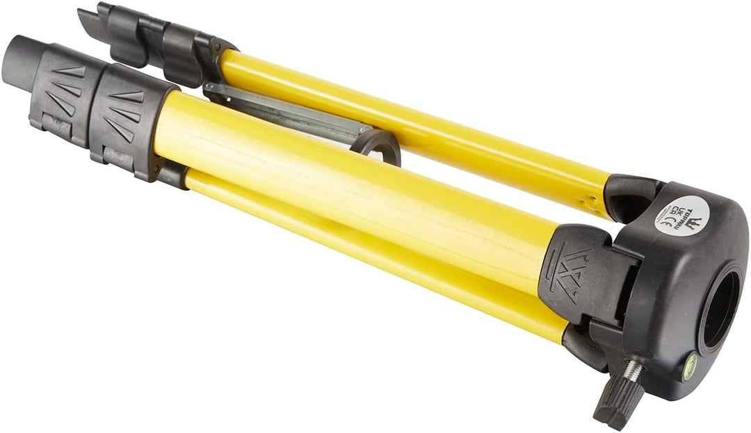 TOPWAY Lasernivellier-Teleskopstativ 37–74 cm, 3-teilig, höhenverstellbare Stativhalterung für Rotat