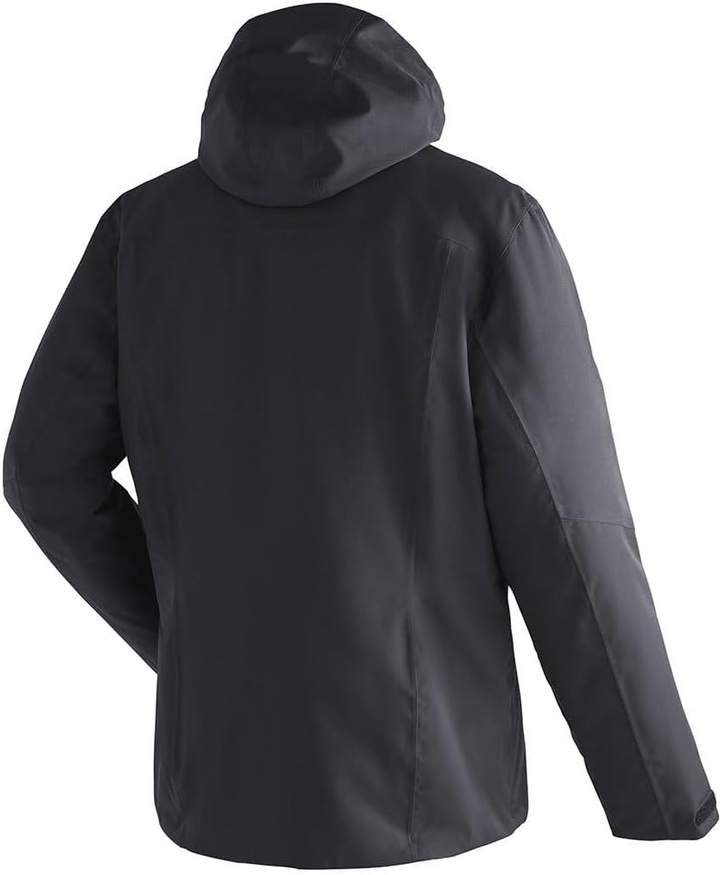 Maier Sports Herren Peyor Jacke, BLACK / GRAPHITE