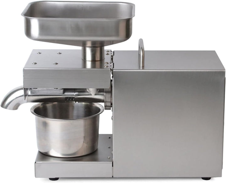 220V AutoÖlpresse Maschine 600W Ölgewinnung Kommerzielle Lebensmittelqualität Edelstahl Ölpresse Mas