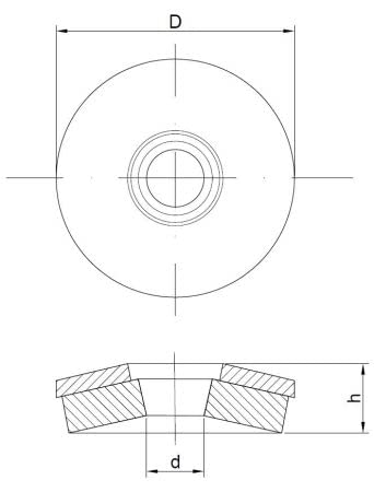 200 Stück Dichtscheiben EPDM Edelstahl || Innendurchmesser 6,6mm, Aussendurchmesser 16mm 16mm 200, 1