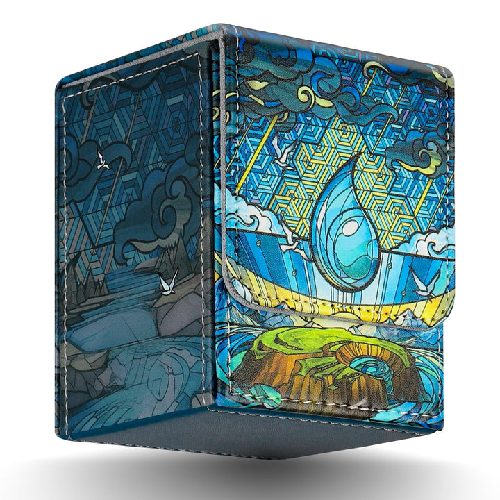Deck Box für MTG Karten, TCG Aufbewahrungsbox für Magic The Gathering Karten für über 100 einzeln ge
