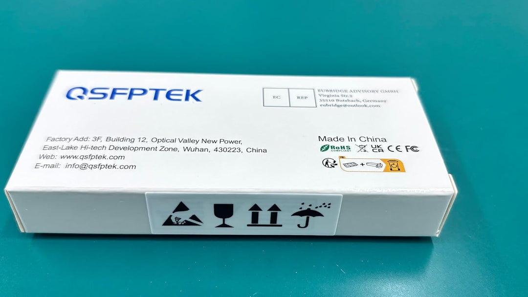QSFPTEK 10Pack 10GBASE-T SFP+ to RJ45 Modul up to 30m, 1.25/2.5/5/10G SFP+ RJ45 Kupfer Transceiver G