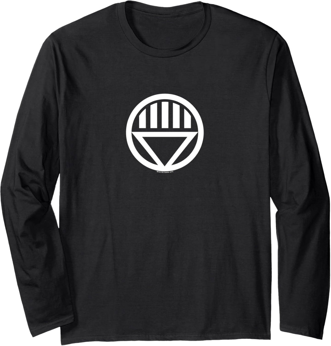 Green Lantern Black Lantern Logo Langarmshirt