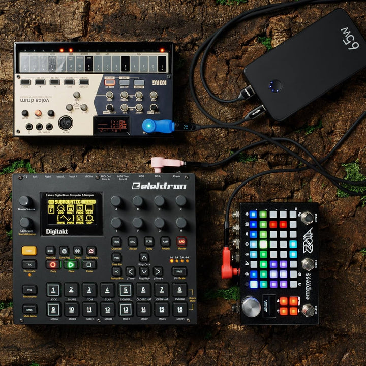 myVolts Step-Up USB-C auf 9V DC Power Tip, kompatibel mit Boss RC-505 mkII Loop Station