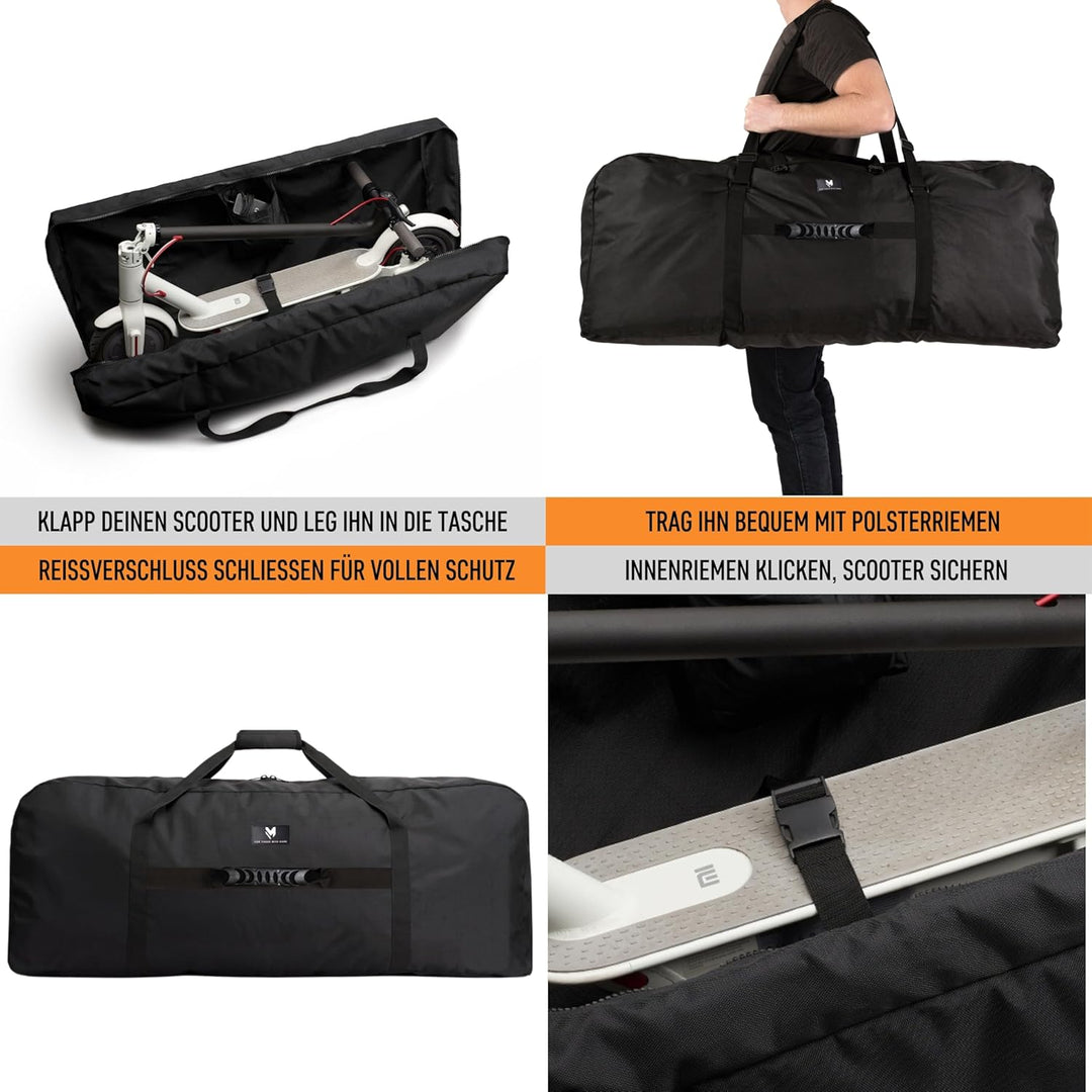 lamaki Universal XXL Transporttasche Aufbewahrungstasche Schutzhülle für E-Scooter LSB-02, LSB-02