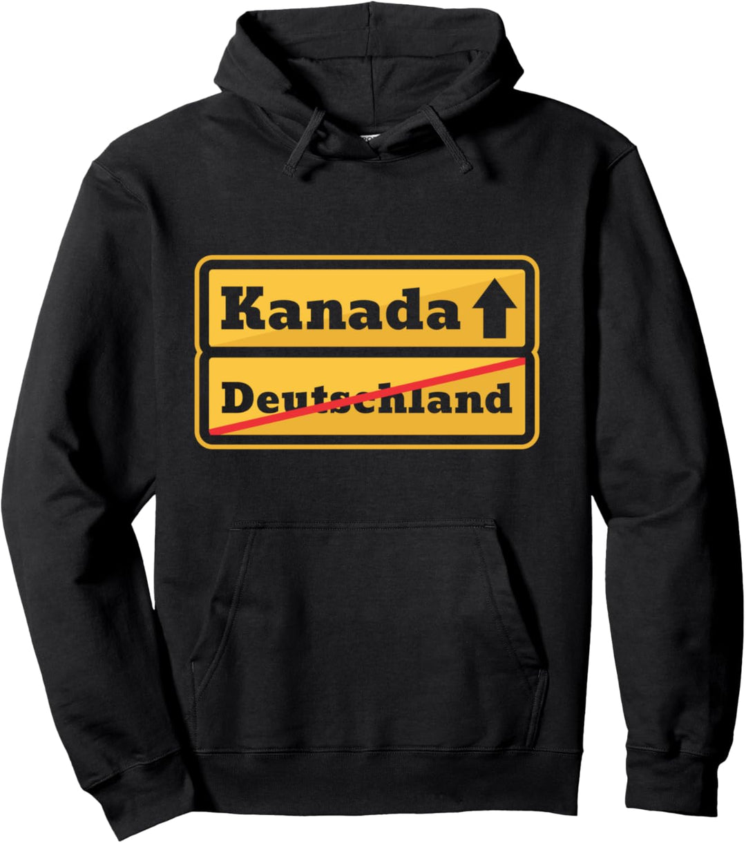 Kanada Strassenschild Pullover Hoodie
