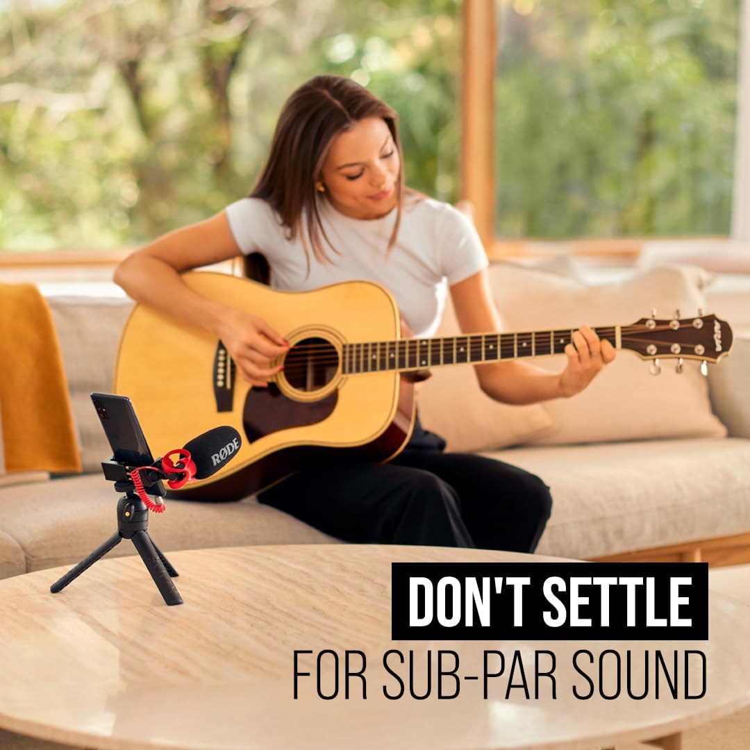 RØDE VideoMicro II – Ultra-kompaktes Richtrohrmikrofon für Kamera oder Mobilgerät, mit XLR & SanDisk