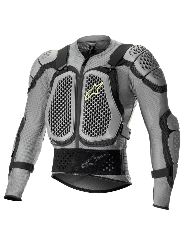 Alpinestars Bionic Action V2 Protektorenjacke (Gray,XXL) XXL GRAY BLACK YELLOW FLUO, XXL GRAY BLACK