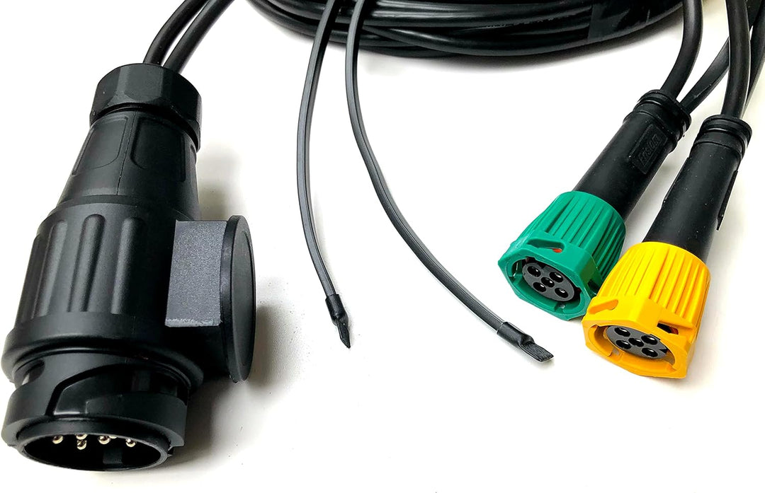 Anhängerbeleuchtung LED Rückleuchte SET Kabel 7,7 M Kennzeichen 12V Control Box