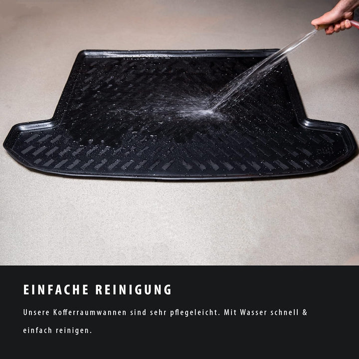ELMASLINE 3D Gummi Kofferraumwanne für Nissan Qashqai (J12) 2021-2025 (oberer Ladeboden) | Kofferrau