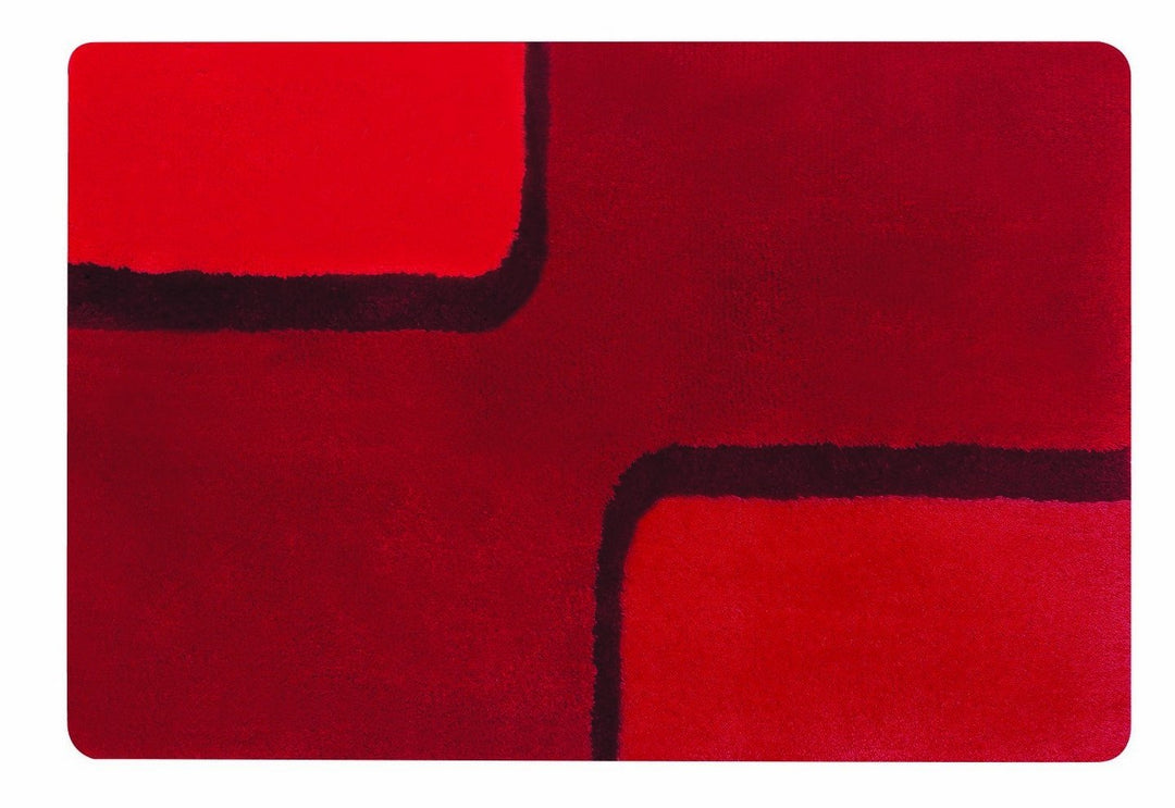 Spirella H69 Badteppich 60 x 90 cm, Bond Red