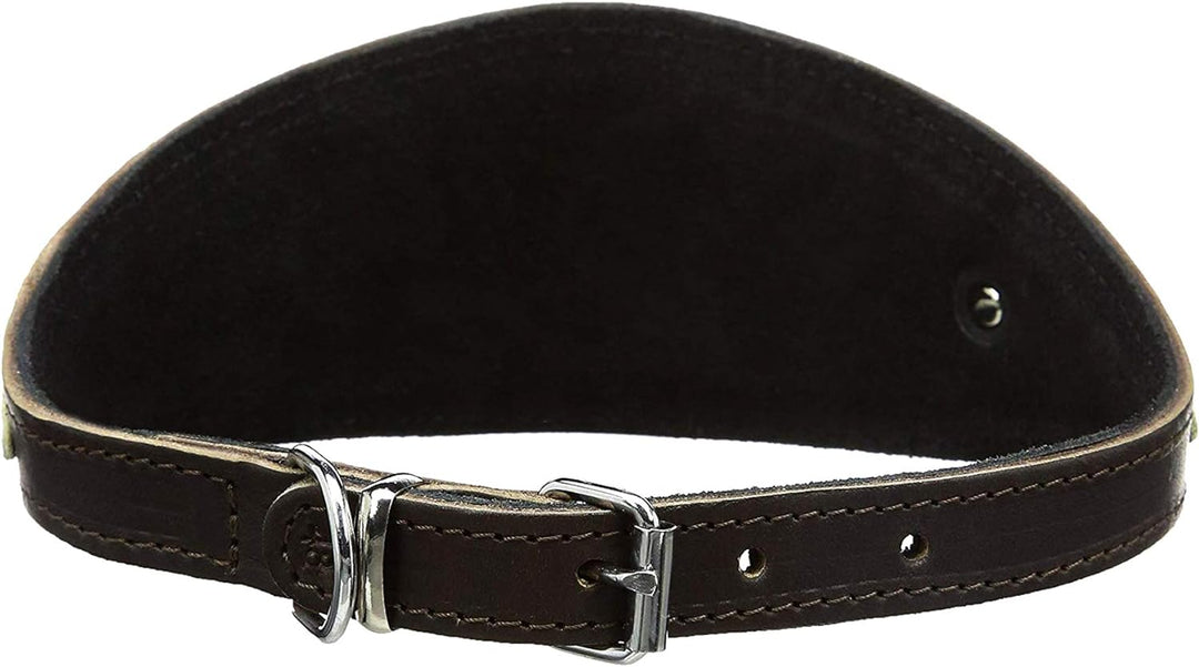 Dingo Weiches Lederhalsband für Windhund Eleganz Halsband Soft 12402 45 cm XL, 45 cm XL
