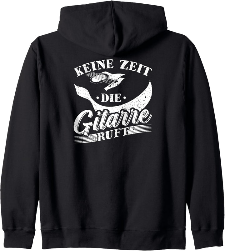 Gitarrist Keine Zeit Die Gitarre Ruft Kapuzenjacke