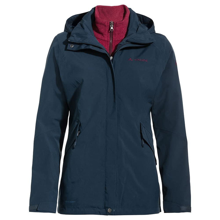 VAUDE Damen Rosemoor 3in1 Jacke Doppeljacke 36 dark sea, 36 dark sea